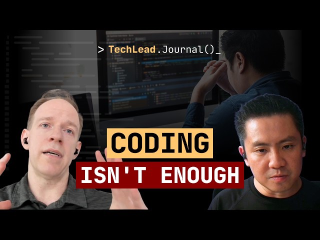 Why Coding Alone Is No Longer Enough: Become A Product-Minded Engineer - Drew Hoskins