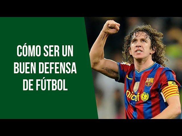 Cómo ser un buen defensa fútbol ⚽️