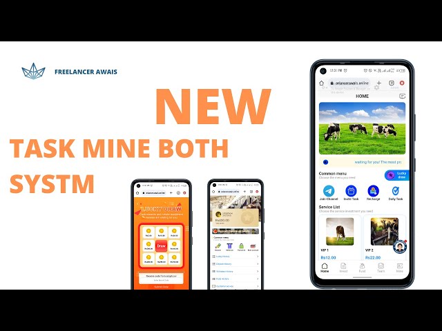 New Professional Task Mine Both Earning Php Source Code | Create Your Own Website 2024
