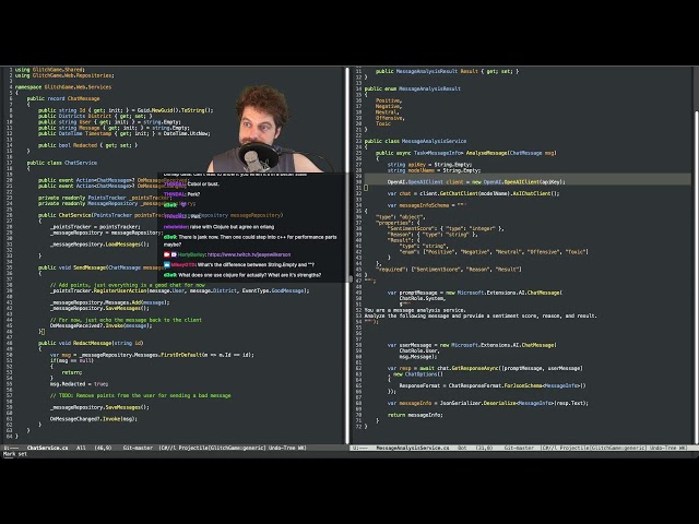 Senior Dev code reviews Chat. AMA. C, Python, Nix, Lisp, TS, ...