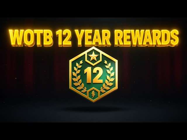 WOTB 12 YEARS...AND FREE TIER 8!