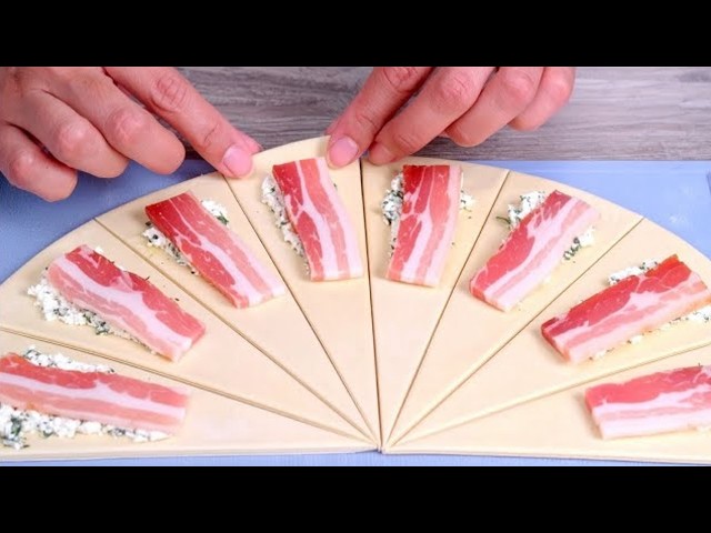 A quick and cheap puff pastry appetizer! I learned this trick at a restaurant!