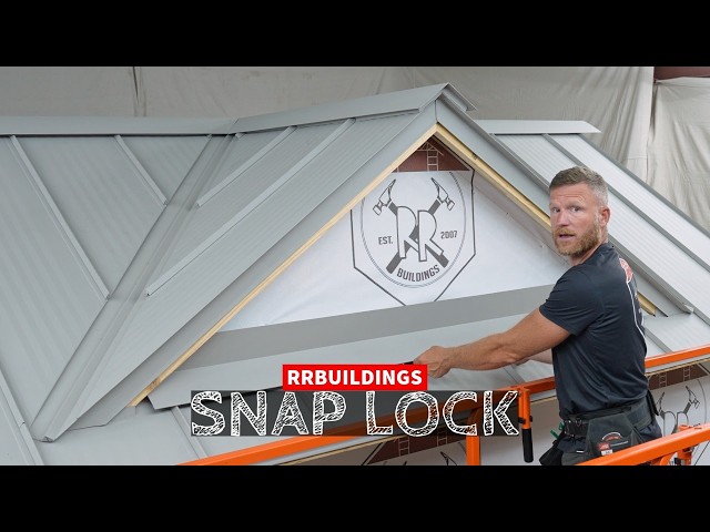 Complete Snap Lock Standing Seam Metal Roof Install Tutorial