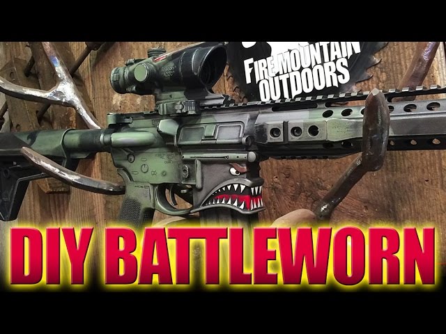 DIY Battleworn Tutorial  (Rattlecan Magic!!)