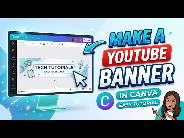 How to Make a YouTube Banner in Canva (Easy Guide)
