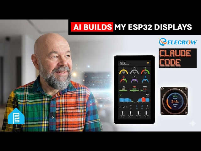 VibeCoding ESP32 Displays for Home Assistant — No Code, Just Prompts