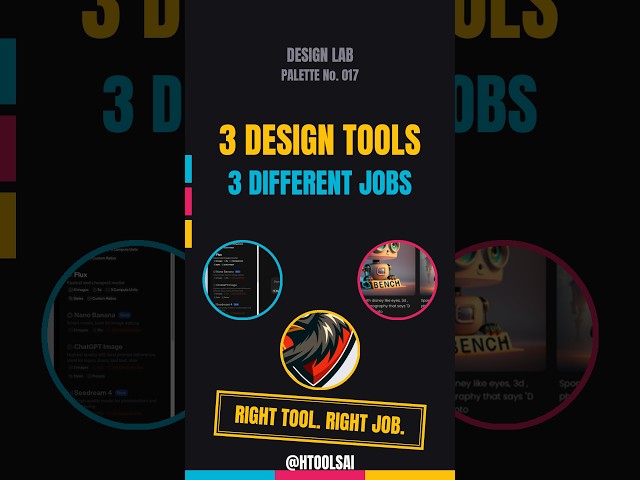 Best FREE AI Design Tool For Each Job 🎨