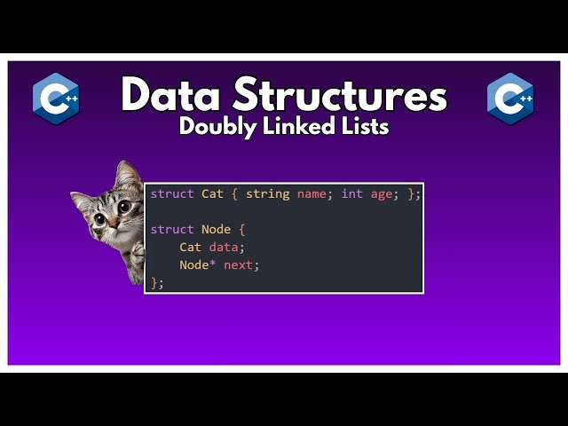 Data Structures in C++ - Doubly Linked List
