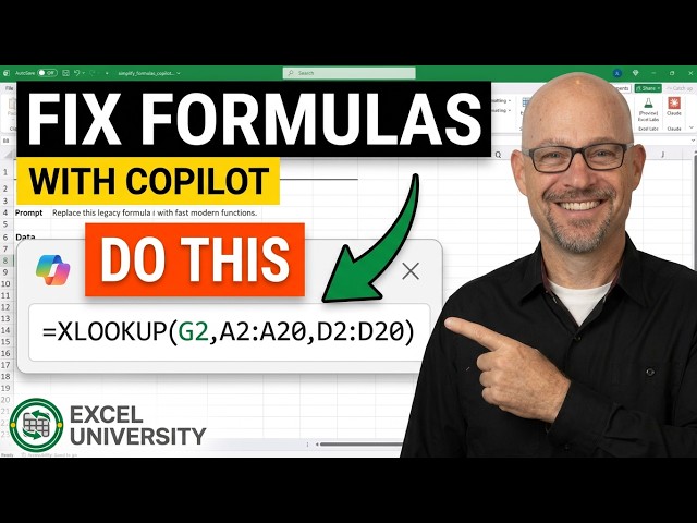 Simplify Complex Excel Formulas Instantly Using Copilot