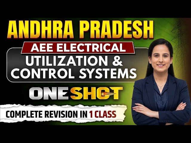 Andhra Pradesh AEE Electrical 2026 Solved PYQ | Utilization & Control System MCQ | AP AEE Electrical