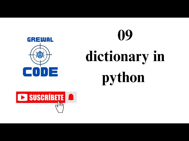 09 dictionary in python | python for cyber security