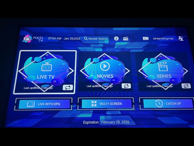 Free IPTV Login 2026 Update on Fire TV Stick and Superbox 🍿