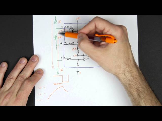 Astable 555 timer - 8-bit computer clock - part 1
