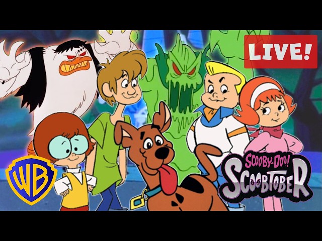 🔴 LIVE! Scooby-Doo, Where Are You? FULL EPISODES 📺 | #Scoobtober 🎃🐾 | #KidsCartoons @wbkids
