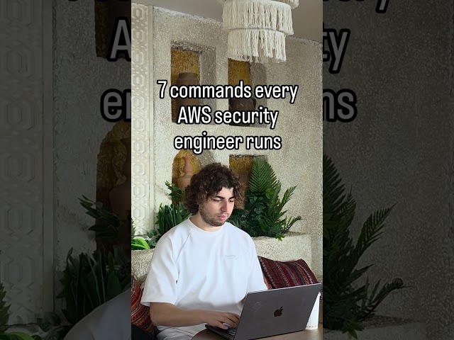 7 Commands every AWS security engineer runs #shorts