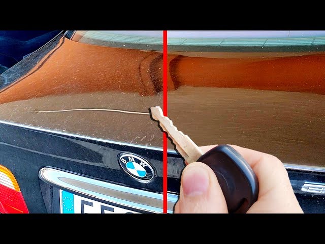 TRUCO  | Quitar Arañazos de Llave en el Coche (Para Siempre y Sin Pintar)
