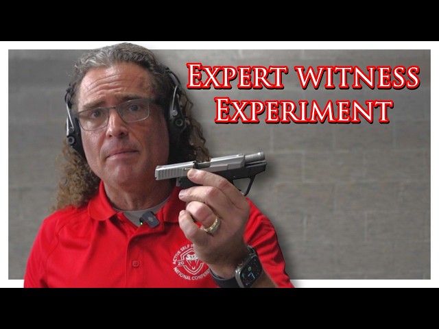 Taurus TCP Expert Witness Experiment | Active Self Protection Extra