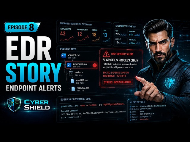 From EDR Alert to Investigation | Blue Team Guide