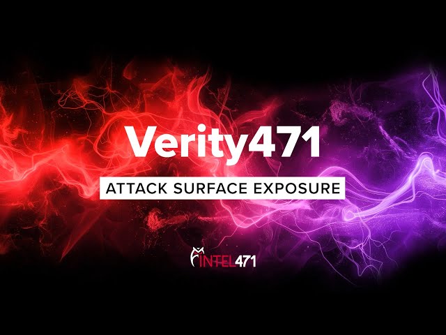 Verity471 | Attack Surface Exposure