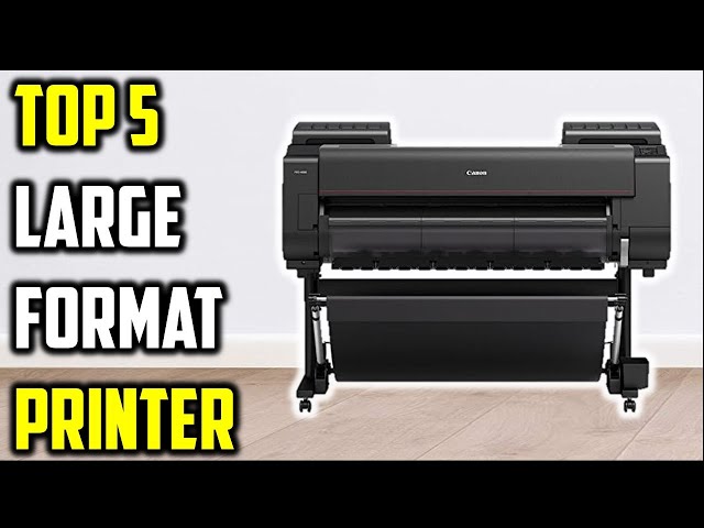 Top 5 Best Large Format Printer of 2026 | Which One is Worth Your Money?