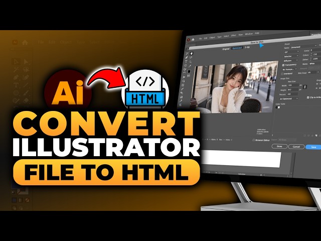 How To Convert Illustrator File To HTML (𝟮𝟬𝟮𝟲) | 100% WORKS | NO Yapping, To The Point | FAST & EASY