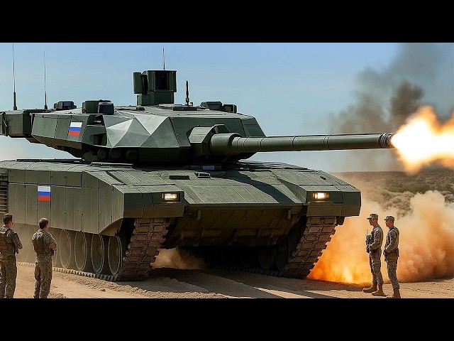 SHOCKING! The Russian T-14 Armata destroys NATO tanks!