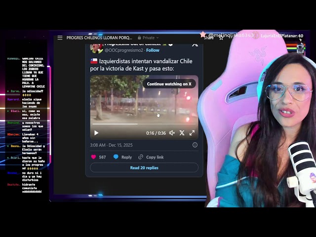 ☕ CAFESITO EXTRA VIERNES ☕ PROGRES CHILENOS COLAPSAN PORQUE GANO KAST: LAGRIMAS INFINITAS