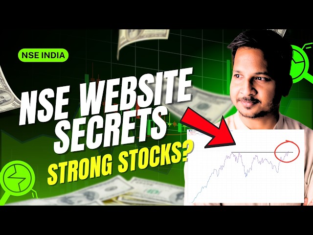 NSE Website Secrets: Identify the Best Stocks for Swing Trading! 🔥