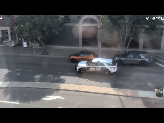 *extremely rare* Canadian military police responding code 3!!