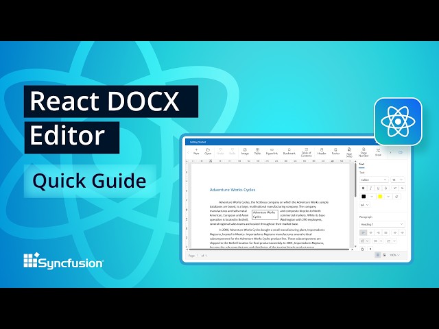 React DOCX Editor: The Ultimate Feature Walkthrough