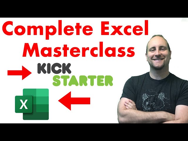 Complete Excel Masterclass Kickstarter