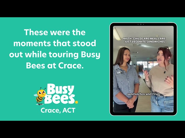 Everyday Moments at Busy Bees Crace | Learning Through Play