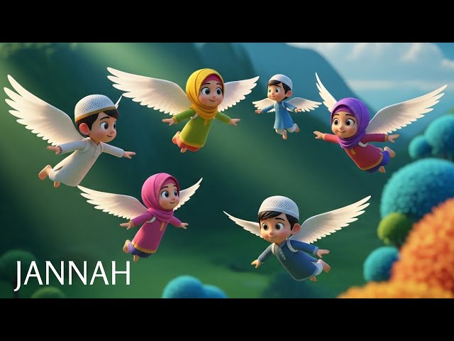 🤍❤️Let's Go To Jannah– The Joy of Jannah in Islam |  Islamic Kids Song |Jannah Muslim Kids