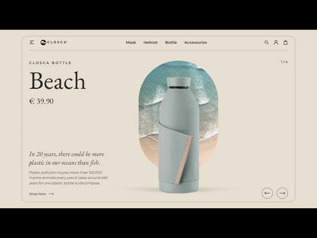 Responsive Product Showcase Website With Source Code Using HTML CSS & JavaScript | Website Design