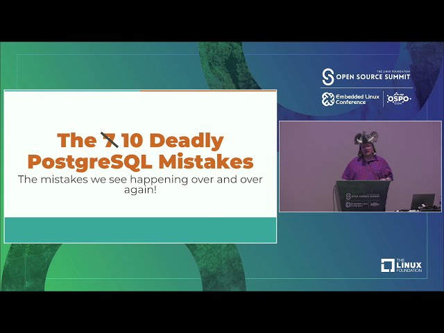 The PostgreSQL Twin Bill: The 7 Deadly PostgreSQL Mistakes & Review of What's New in PostgreSQL 14