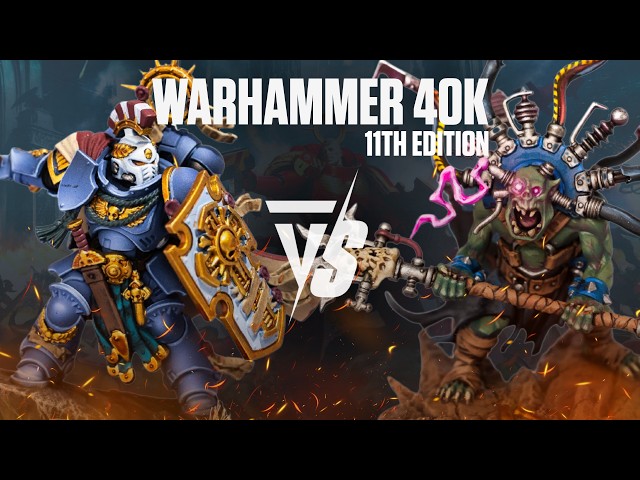 Orks Vs Space Marines 11th Edition Warhammer 40K Battle Report