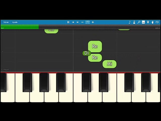 La flor azul piano tutorial by profe roberto