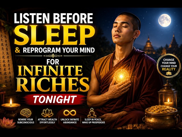 Listen Before Sleep & Reprogram Your Mind for Infinite Riches Tonight