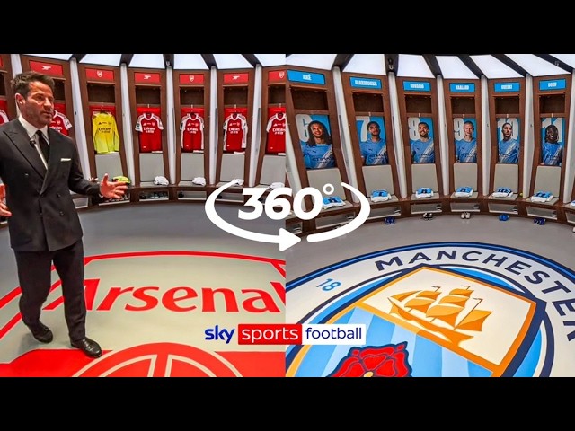 BEHIND THE SCENES at the Carabao Cup final in 360° VR with Jamie Redknapp | Arsenal vs Man City