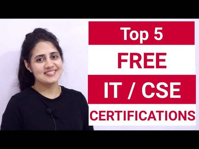 Top 5 Free IT Certification Courses For 2022 | Free Online Certification Courses | Skills For 2022