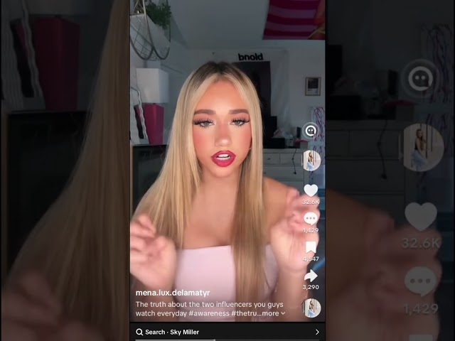Mena hablando de Sky diciendo la palabra con prueba
