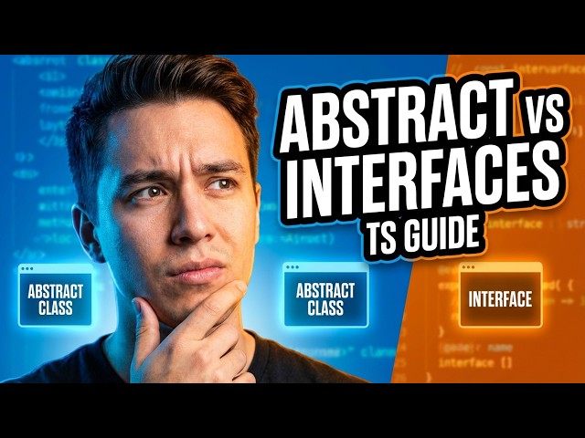 Abstract Classes vs Interfaces in TypeScript  | When & Why to Use Each