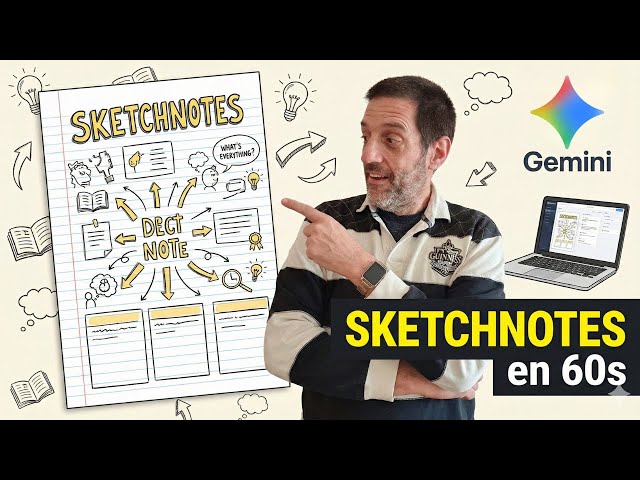 Convierte Cualquier Tema en Visual Thinking  con Gemini en 1 Minuto