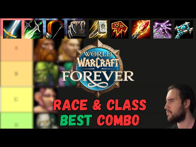 Best Class & Race combo Tier List WoW Forever