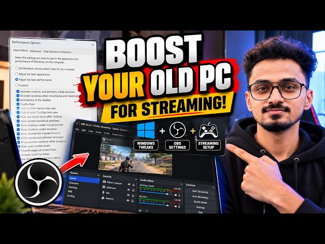 Fix OBS Studio Lag on Old Laptop | Complete Performance Guide