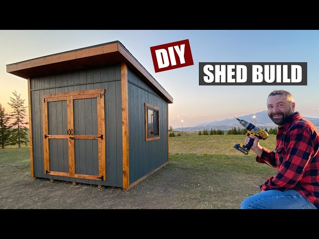 DIY Backyard Shed | Everything You Need to Know