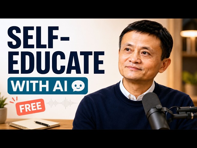 How To Become Dangerously Self-Educated With AI (for free) | Jack Ma Motivation