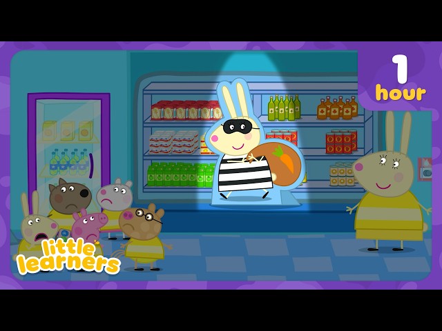 Peppa Pig Learns About Safety! 🦺 | Tales Full Episodes | 1 Hour | Little Learners