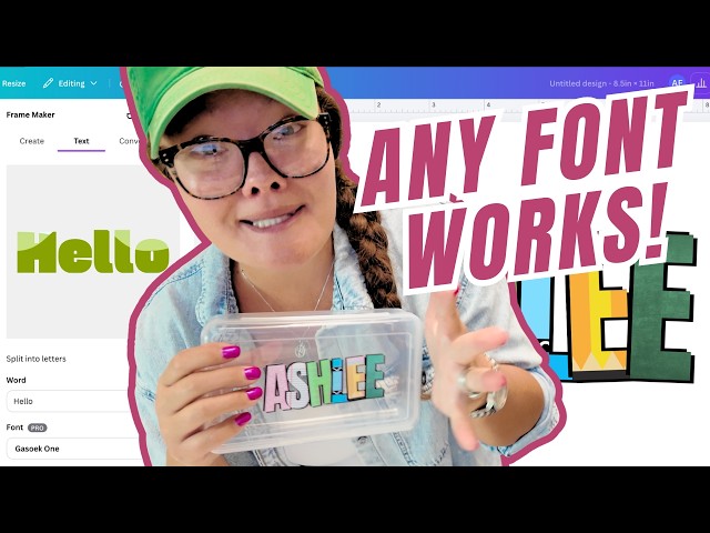 I Turned a $1 Pencil Box Into a $25 Etsy Best Seller (No Weeding Required)