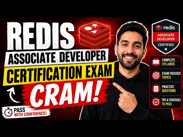Redis Associate Developer Certification Exam Guide Cram